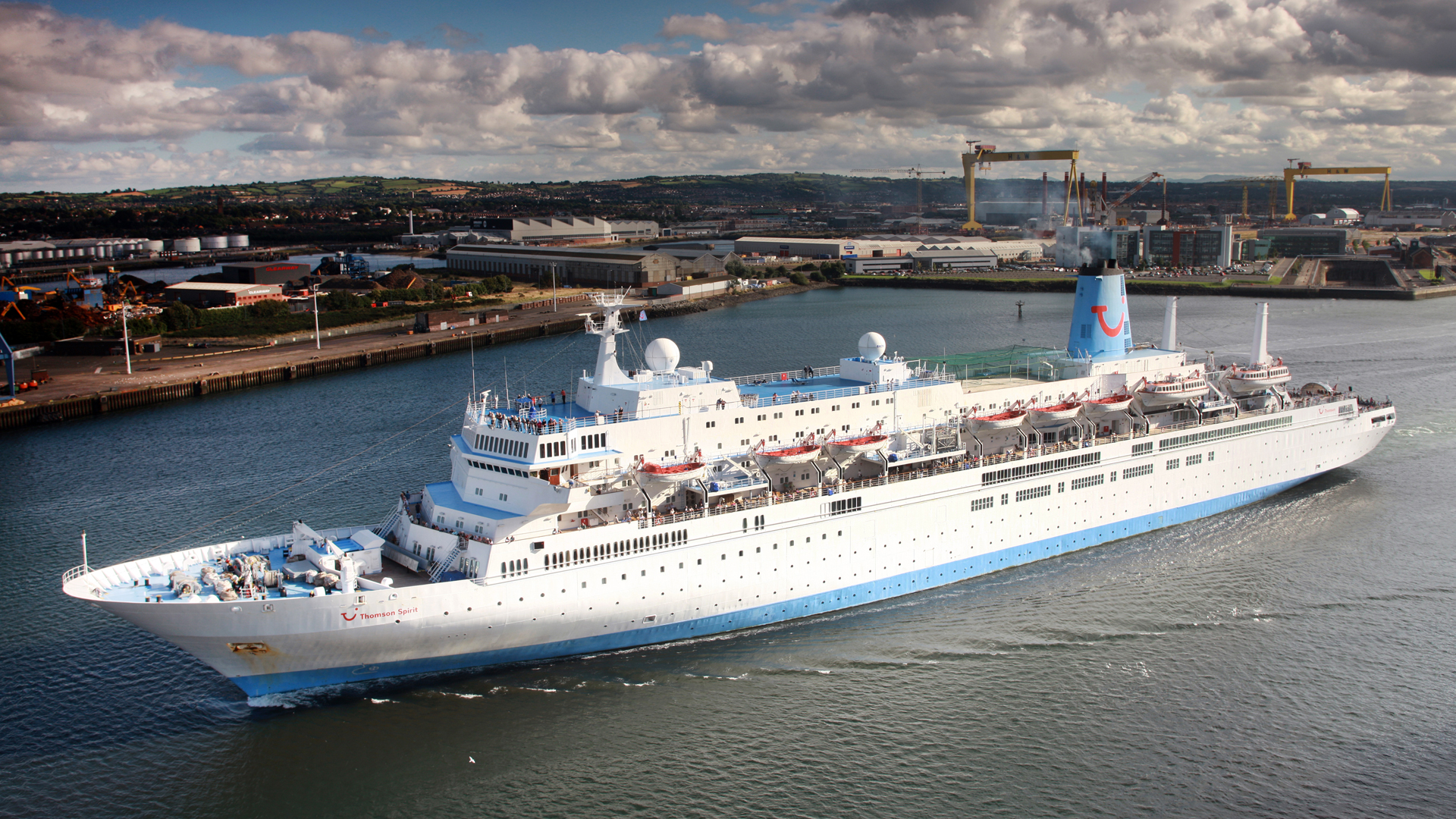 cruise ship terminal belfast photos